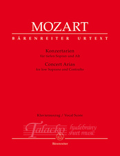 Concert Arias for low Soprano and Contralto